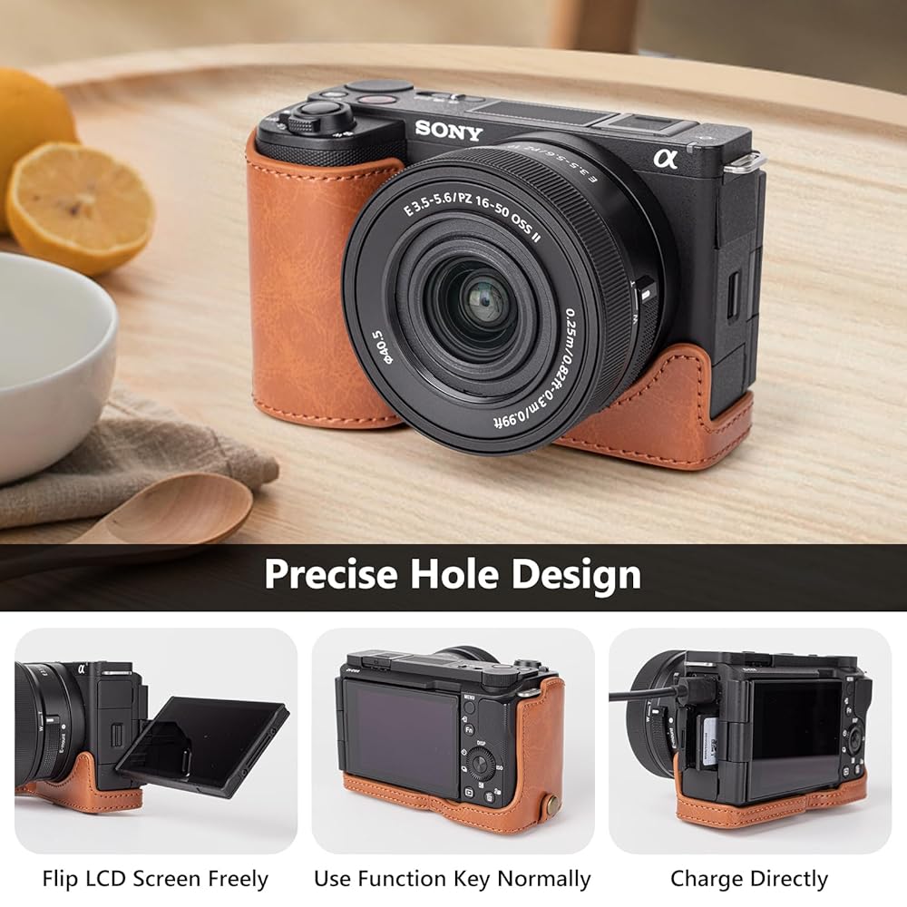 Amazon.com : MUZIRI KINOKOO Case for Sony ZV-E10 II Camera